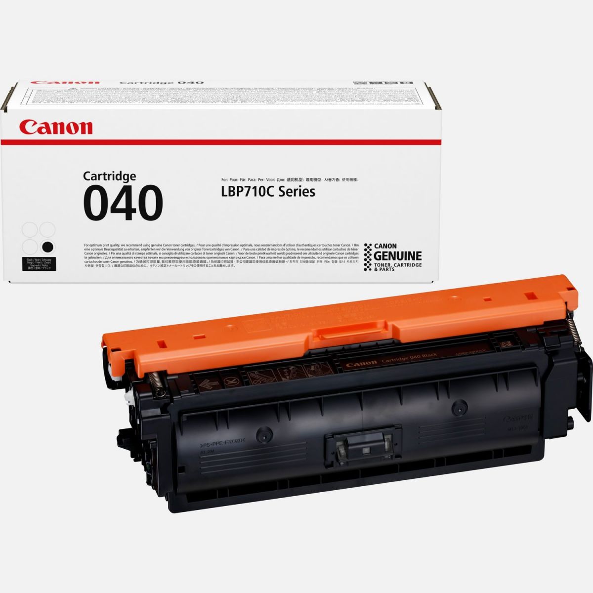 Заправка та відновлення картриджів - Canon 040 black
